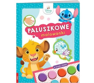 Książka dla dzieci Disney Maluch Paluszkowe Malowanki Ameet (PAL-9201)
