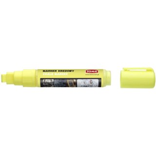 Marker specjalistyczny żółty kredowy wkład żółty 5,0mm gąbka końcówka Toma (To-291)