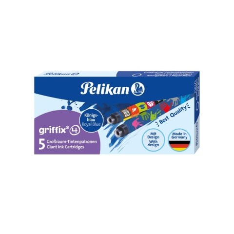 Naboje Griffix PN960542 niebieski Pelikan (300011368)