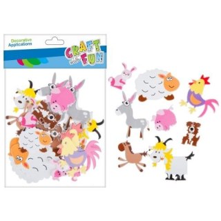 Naklejka (nalepka) piankowa zwierzęta domowe Craft Fun (463445)