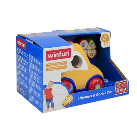 Sorter autko wesołek Smily Play (000659)