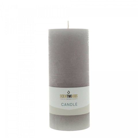 Świeca pieńkowa 6,3X15cm w kolorze Grey śr. 60mm Pavoncella (8720935401230)