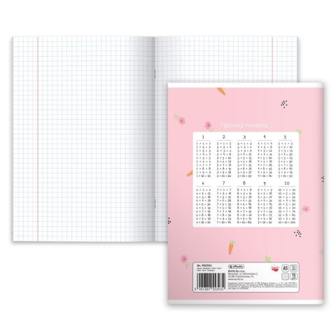 Zeszyt A5 Pastel Cute 32k. krata Herlitz (9553934)