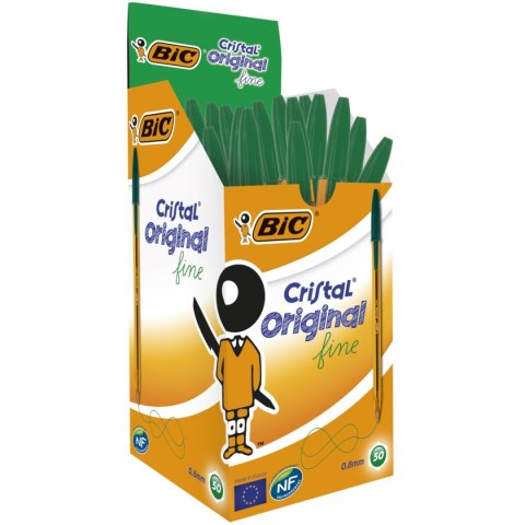 Długopis wkład zielony wiosenny 0,8mm Bic (872730)