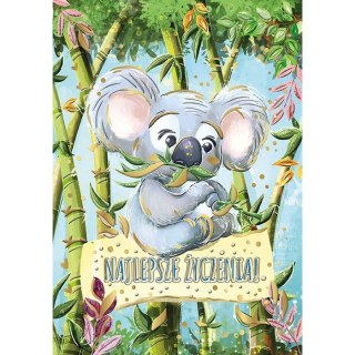 Kartka składana A5 Karnet A5 KOALA Henry (5907465669610)