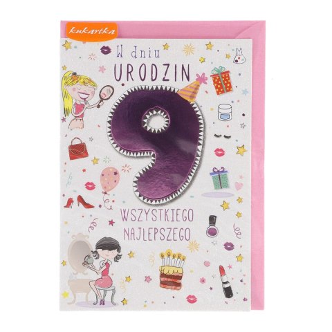 Kartka składana C6 PR [mm:] 115x165 Kukartka