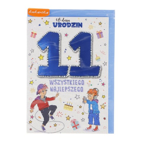 Kartka składana C6 PR [mm:] 115x165 Kukartka