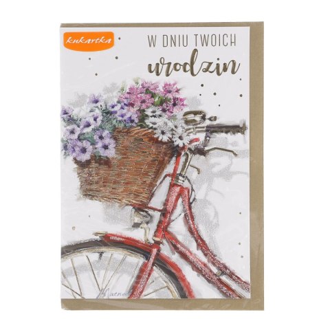 Kartka składana C6 PR [mm:] 115x165 Kukartka