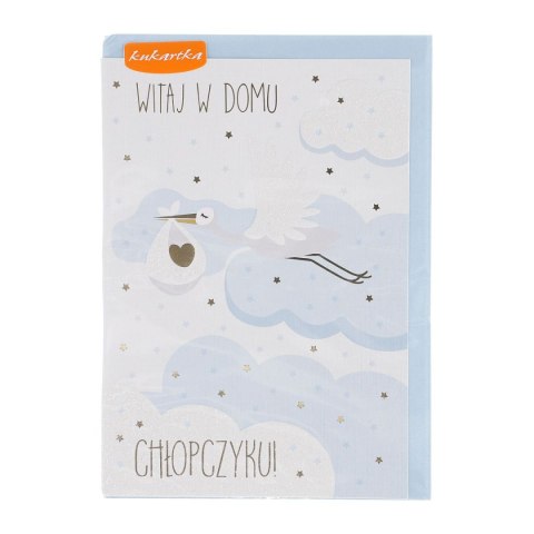 Kartka składana C6 PR [mm:] 115x165 Kukartka