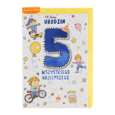 Kartka składana C6 PR [mm:] 115x165 Kukartka