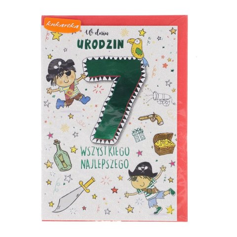 Kartka składana C6 PR [mm:] 115x165 Kukartka