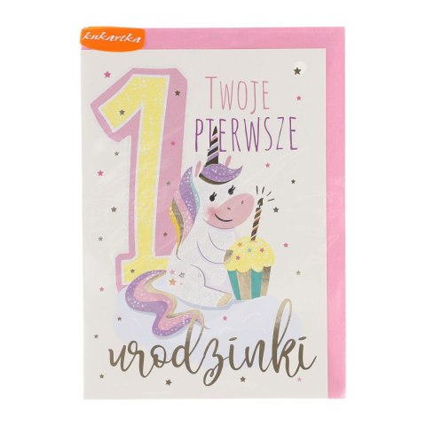 Kartka składana C6 PR [mm:] 115x165 Kukartka