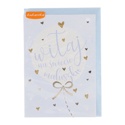 Kartka składana C6 PR [mm:] 115x165 Kukartka