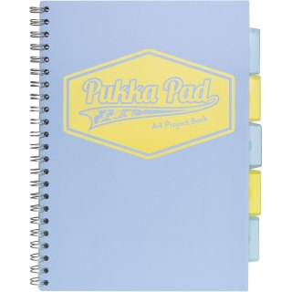 Kołozeszyt (kołonotatnik) A4 PROJECT 200k. 80g kratka Pukka (8630S(BE)-PST)