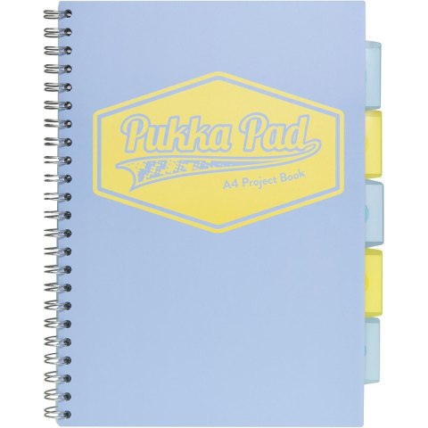 Kołozeszyt (kołonotatnik) A4 PROJECT 200k. 80g kratka Pukka (8630S(BE)-PST)