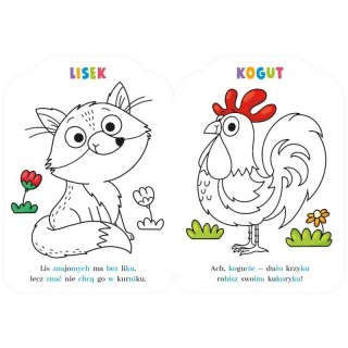 Książeczka edukacyjna Malowanki rymowanki z kotkiem. Czytam sylabami i koloruję Aksjomat