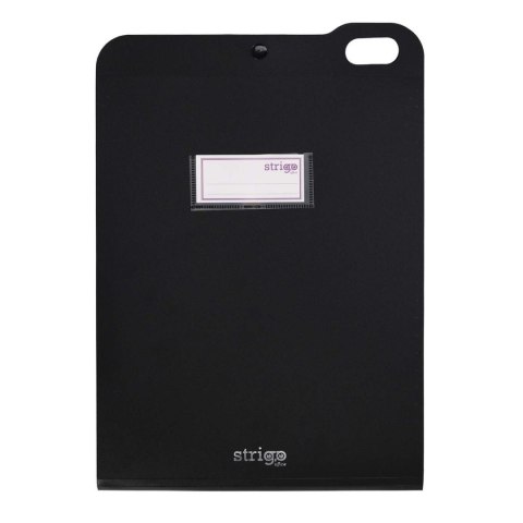 Teczka konferencyjna A4 czarny pp 5 przekładek 5905658812232 czarny polipropylen PP Pukka Pad (SF071)