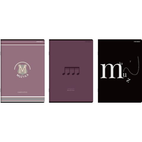 Zeszyt do nut A4 5linia 16k. 70g pięciolinia Top 2000 (400183685)