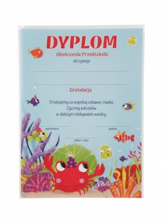 Dyplom A4 Ukończenia Przeszkola MORSKI Henry (5905701489992)