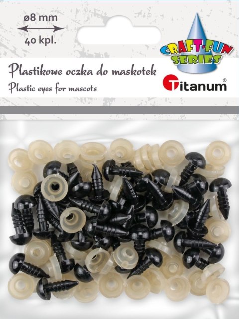 Oczka Craft-Fun Series do maskotek 39264000 Titanum (25BR002)
