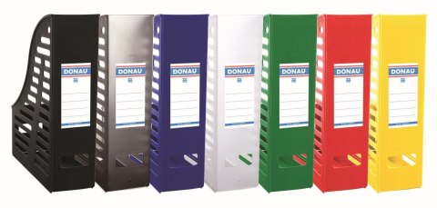 Pojemnik na dokumenty pionowy A4 czarny polipropylen PP Donau (7464001PL-01)