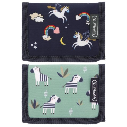 Portfel zebra/unicorn mix mix Herlitz (300001580)