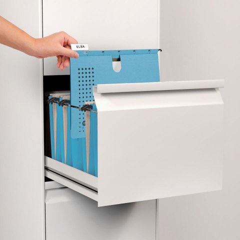 Skoroszyt A4 Chic Ultimate czerwony karton 230g Elba (100552097)