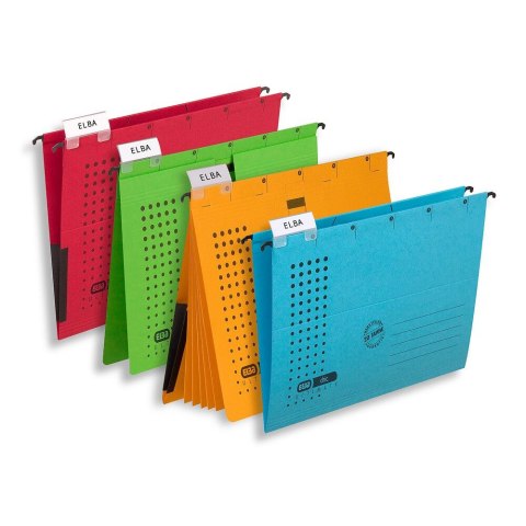 Skoroszyt A4 Chic Ultimate czerwony karton 230g Elba (100552097)