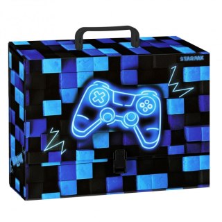 Teczka z szerokim grzbietem na zatrzask Pad A4 mix Starpak (559320)