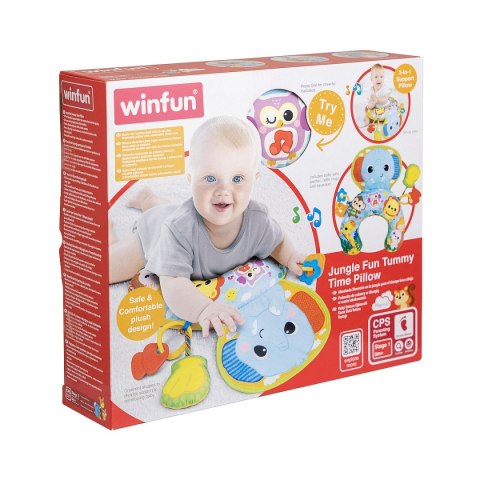 Zabawka edukacyjna Poduszka dżungla Anek (230101)