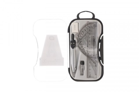 Zestaw kreślarski ACADEMY 5902277346827 Interdruk (7 el)