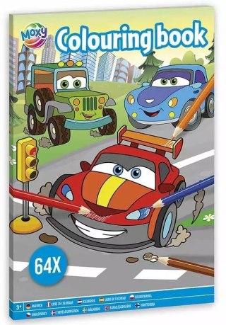 Kolorowanka Samochody Antella (8715427135250)