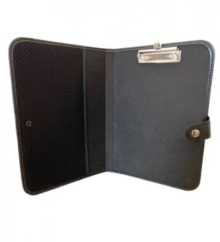 Teczka konferencyjna A4 Typ A czarny ekoskóra Majewski Ryszard (TKFA)