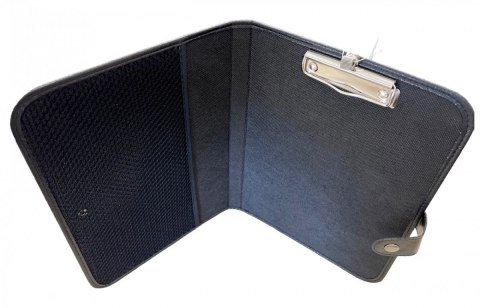 Teczka konferencyjna A4 Typ A czarny ekoskóra Majewski Ryszard (TKFA)