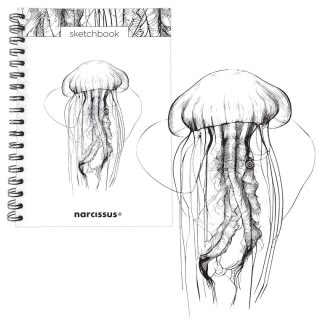 Blok artystyczny szkicownik meduza B5 120g 60k Narcissus