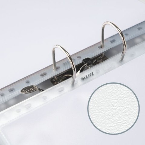 Koszulki na dokumenty poszerzana krystaliczne A4 kolor: przezroczysty typu U 170 mic. Leitz (47561003)