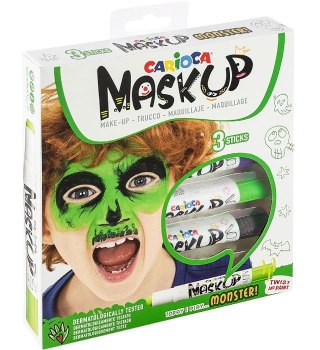 Kredki do malowania twarzy Monster 3 kol. Carioca (170-2767)