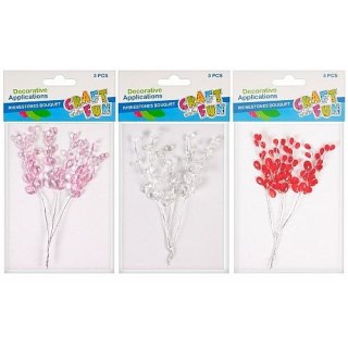 Kwiaty bukiet kryształowy Craft with Fun (404578)