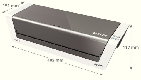 Laminator A3 iLAM Touch 2 szary Leitz (74744000)