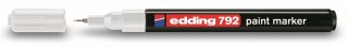 Marker specjalistyczny wkład biały 0,8mm igłowa końcówka Edding