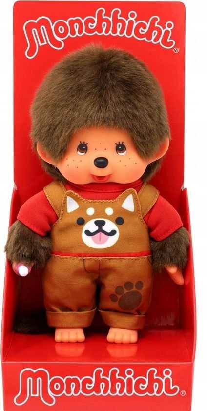 Pluszak Monchhichi małpka SHIBA CHŁOPIEC W KOMBINEZONIE [mm:] 200 Alba Moli (3864)