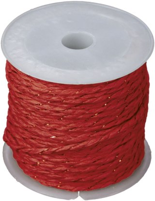 Sznurek Craft-Fun Series papierowy 10m Titanum (24BR0201-15（czerwony))