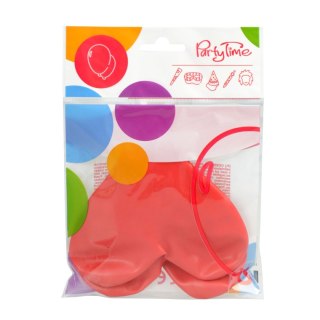 Balon gumowy serca duże 44cm 2szt. czerwona 450mm Arpex (KB6348)