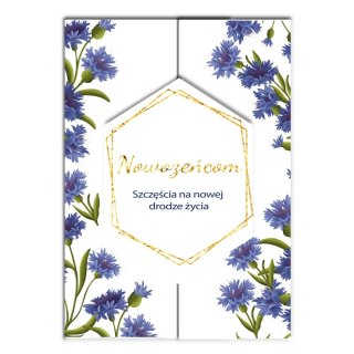 Kartka składana A5 Karnet A5 SLUB ROZ CHABRY Henry (5907465665117)