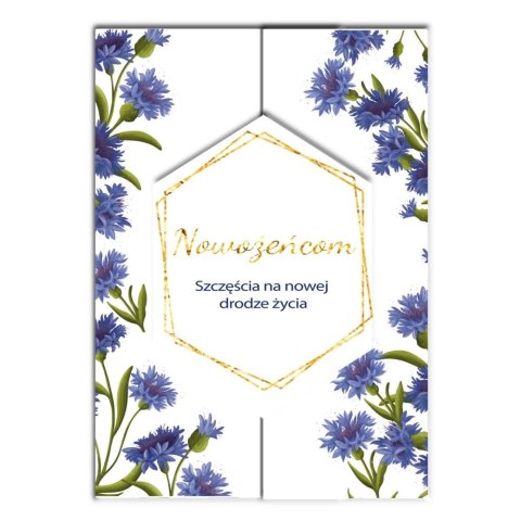 Kartka składana A5 Karnet A5 SLUB ROZ CHABRY Henry (5907465665117)