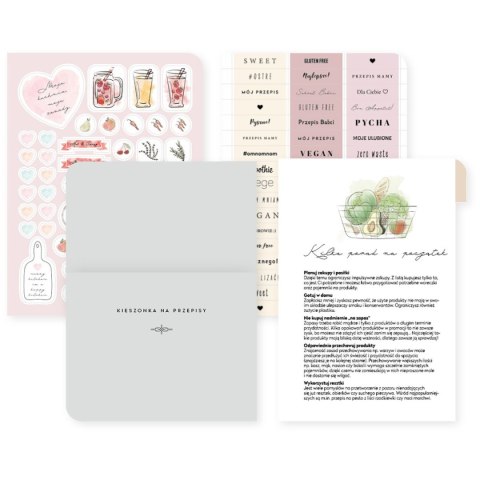 Kołozeszyt (kołonotatnik) A5 przepiśnik 240k. kropki/tagi Interdruk (PRZEPCOOK)