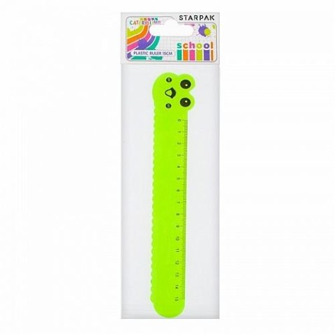 Linijka plastikowa 15cm Starpak (354739)