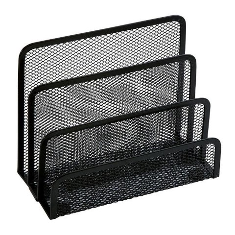 Przybornik na biurko czarny metal Grand (GR-034)