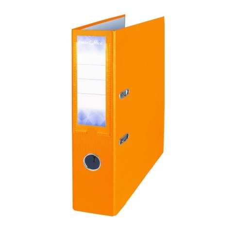 Segregator dźwigniowy A4/75 pomarańczowy 5902315576230 PETITTE OFFICE A4 75mm pomarańczowy Strigo (PO76230)