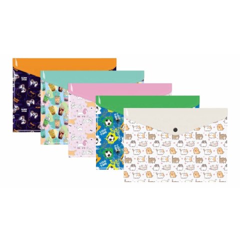 Teczka plastikowa Biurfol (TKN-A4-MIX)